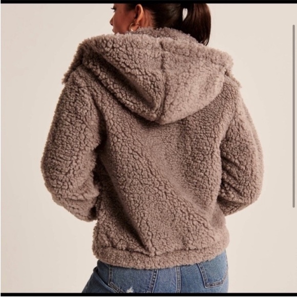 Abercrombie & Fitch Sherpa  Jacket - Picture 3 of 4